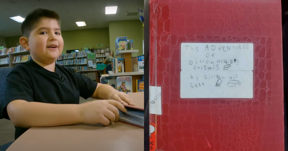 8 year old Boy From Idaho Sneaks Homemade Comic Book Into Library Shelf 